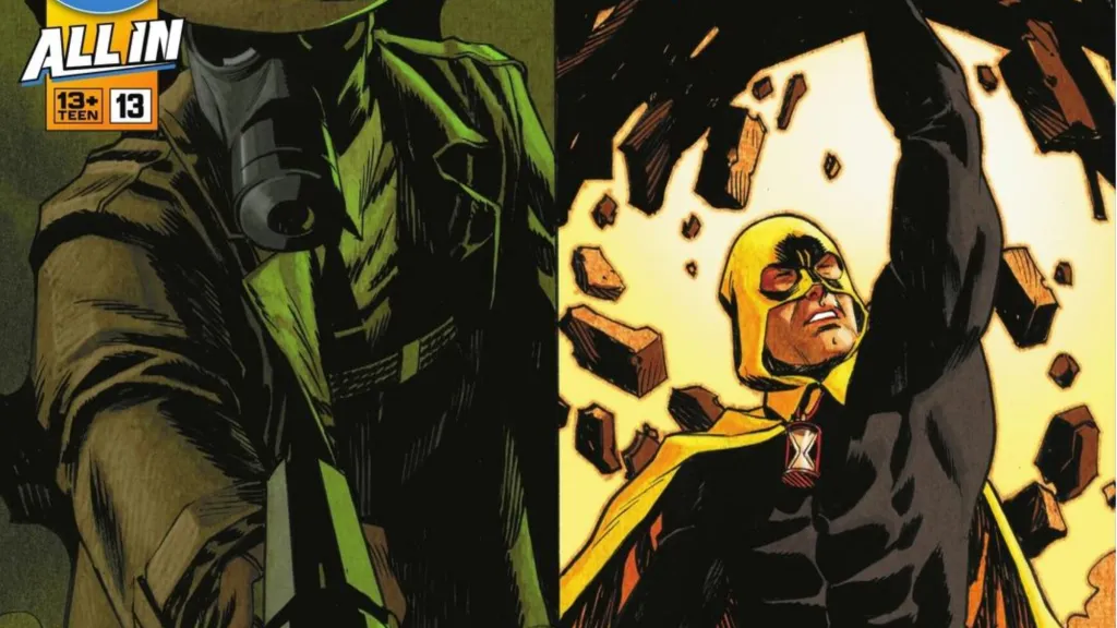 The Sandman and Hourman from the Golden Age