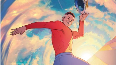 Jay Garrick running in the sun