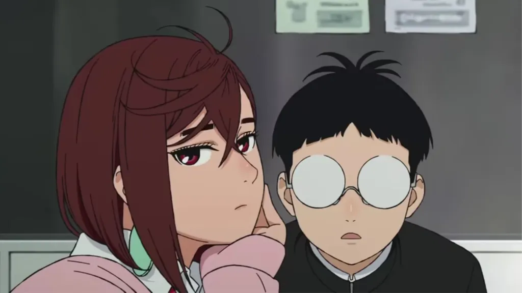 Momo and Okarun Dandadan