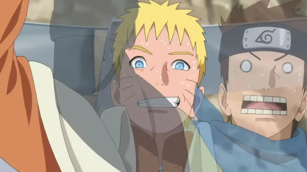 Konohamaru as Naruto