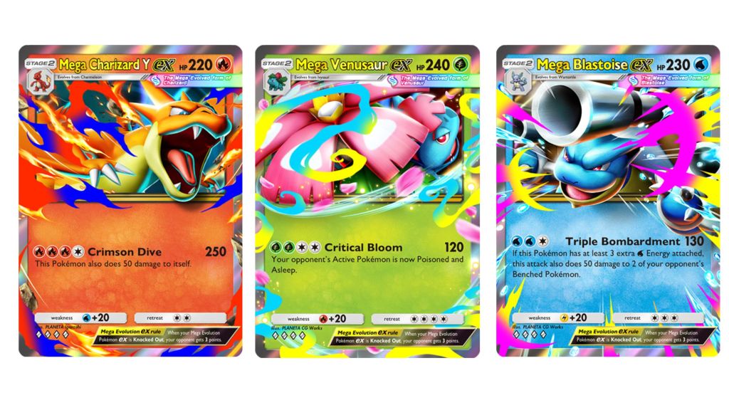 New Megas Pokemon TCG Pocket Crimson Blaze