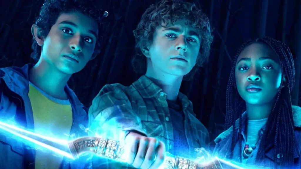 Percy, Annabeth and Grover in Percy Jackson and the Olympians