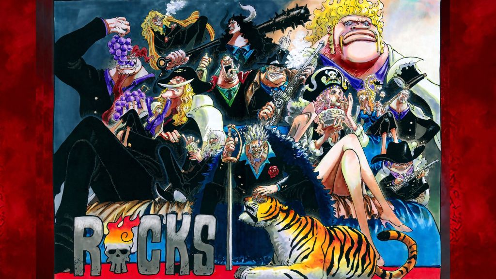 Rocks Pirate Illustration from chapter 1169 - One Piece