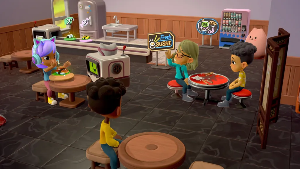 Rolling Hills Make Sushi Make Friends Screenshot