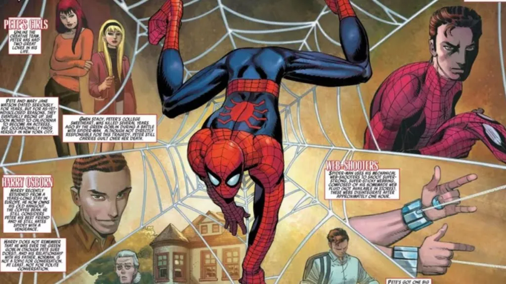 Organic Webbing Spider Man