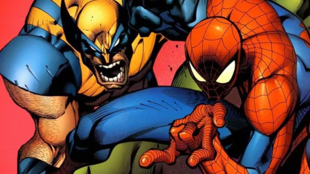 Wolverine and Spiderman