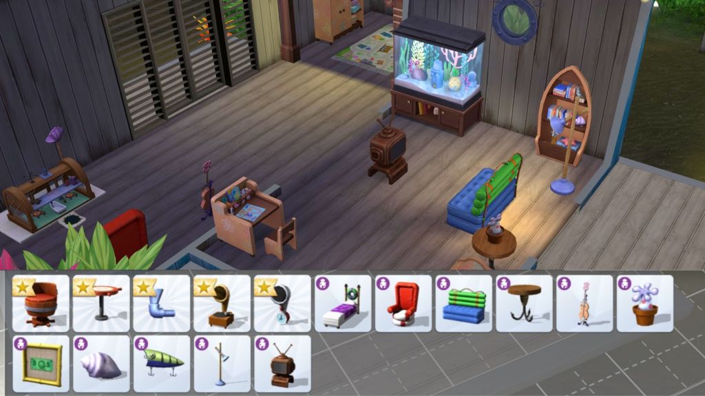 SpongeBob's House Kit Sims 4