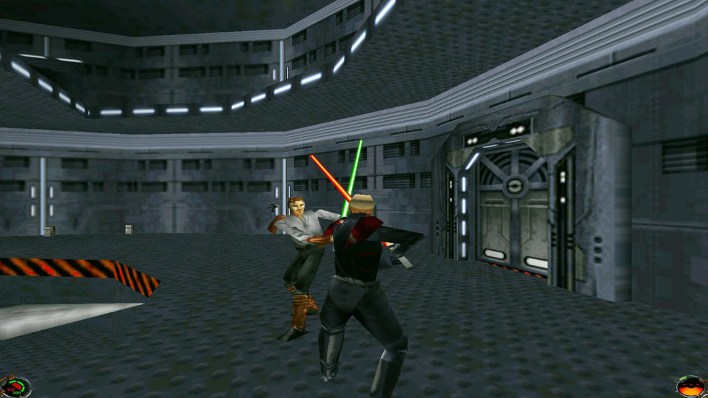 A screenshot from Star Wars Jedi Knight: Dark Forces 2