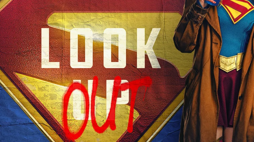 Supergirl Look Out poster cropped