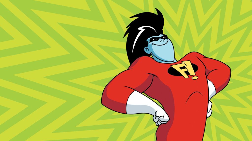 Superhero TV show Freakazoid