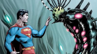 Superman and Brainiac in DC Comics