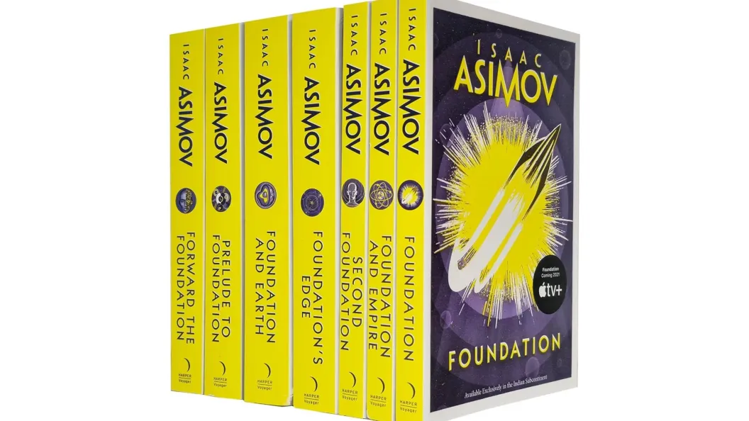 The Foundation collection of books by Isaac Asimov