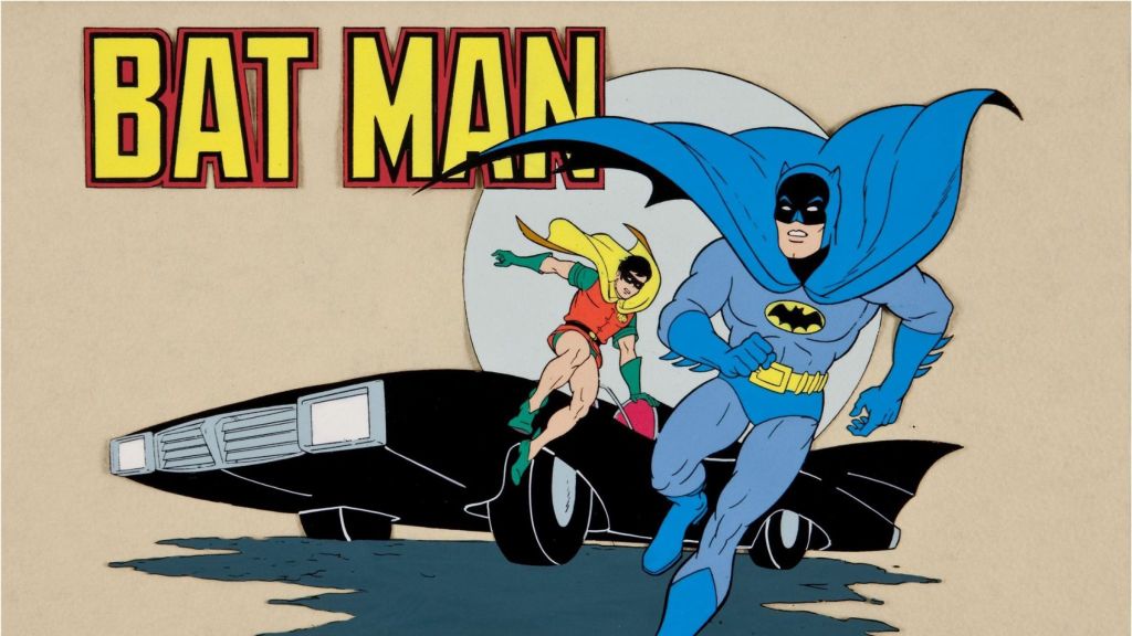 The poster of 1977 The New Adventures of Batman