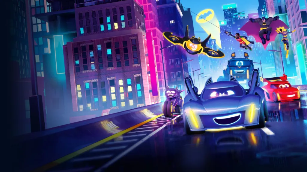 The poster of Batwheels