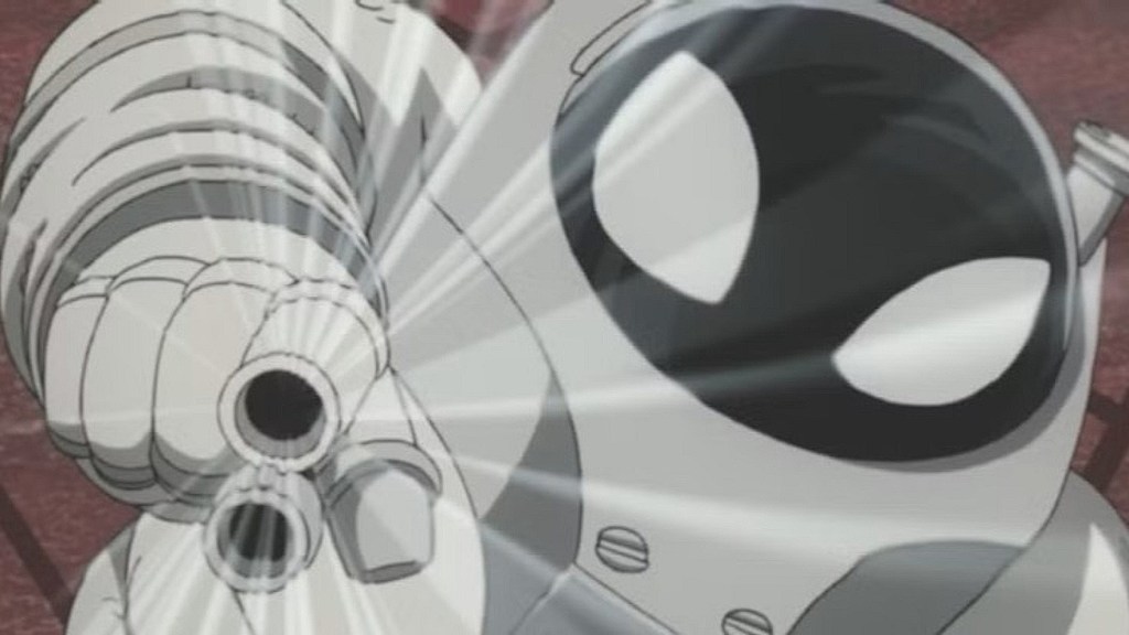 Thirteen using her Black Hole Quirk in My Hero Academia