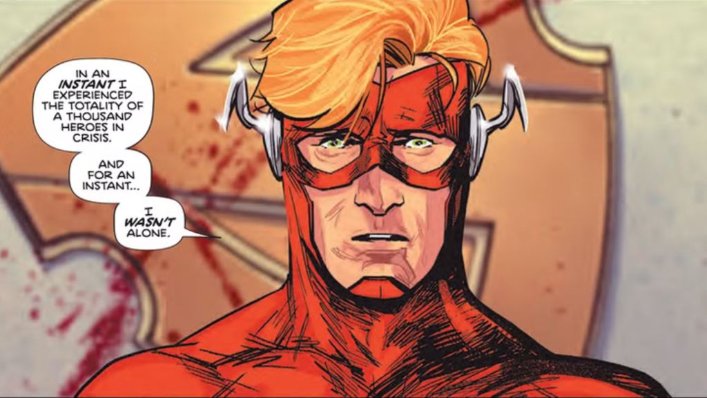Wally West apologizes in DC Comics