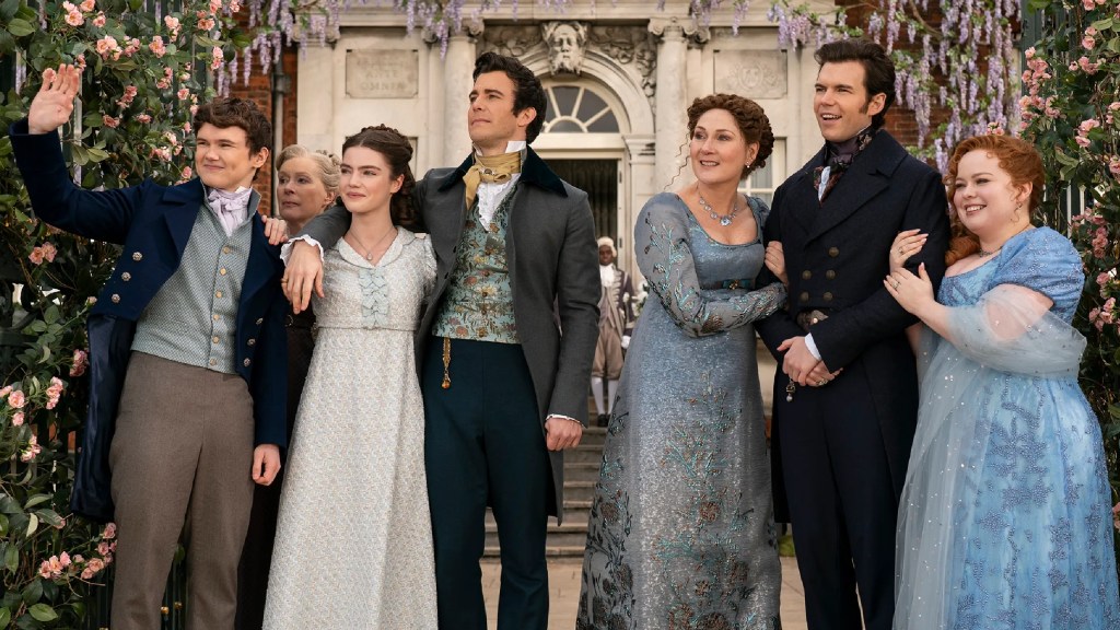 The cast of Bridgerton