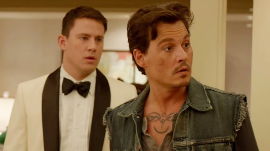 Channing Tatum with Johnny Depp in 21 Jump Street