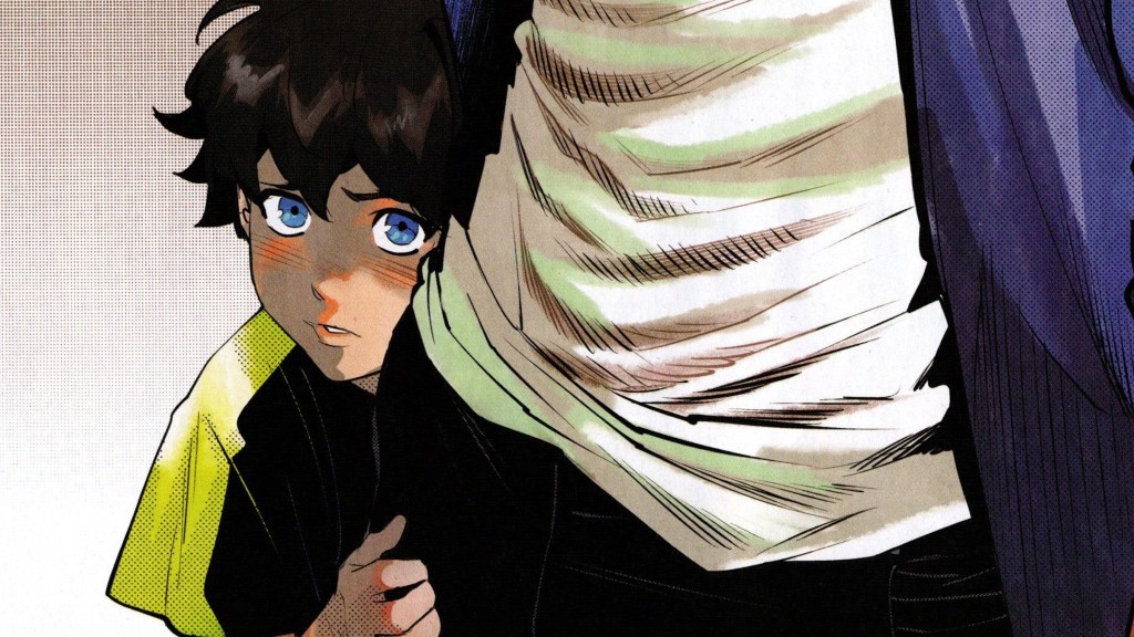 Alfred Wayne Clinging to Damian's Body