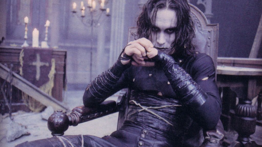 Brandon Lee in The Crow