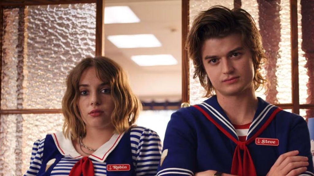 Robin Buckley and Steve Harrington Stranger Things