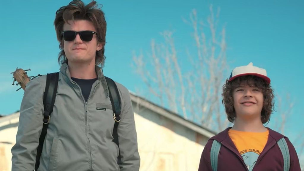Steve Harrington and Dustin Henderson Stranger Things
