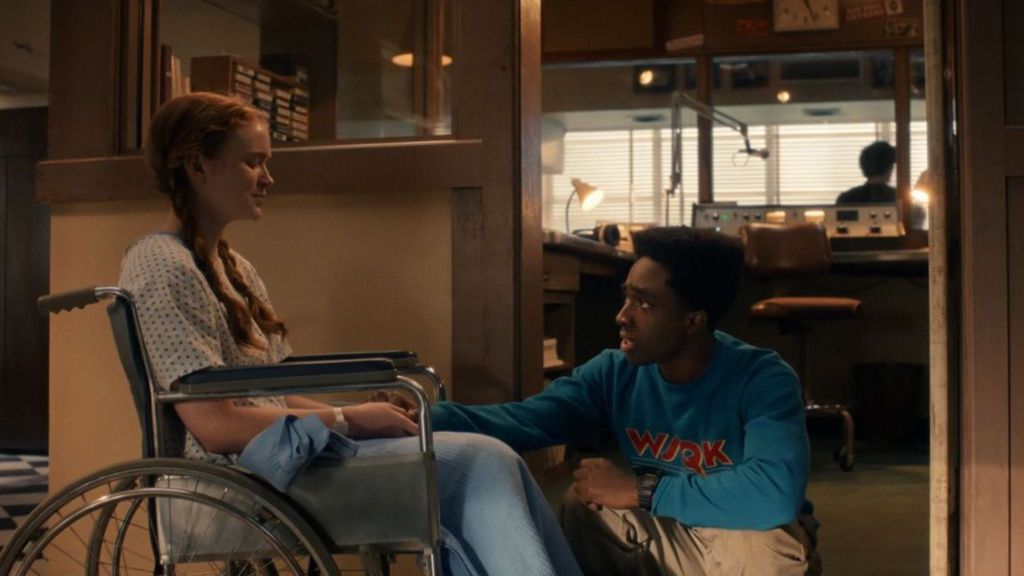 Max Mayfield and Lucas Sinclair Stranger Things