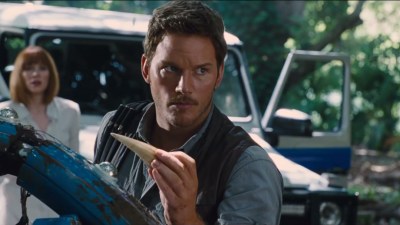 Chris Pratt in Jurassic World