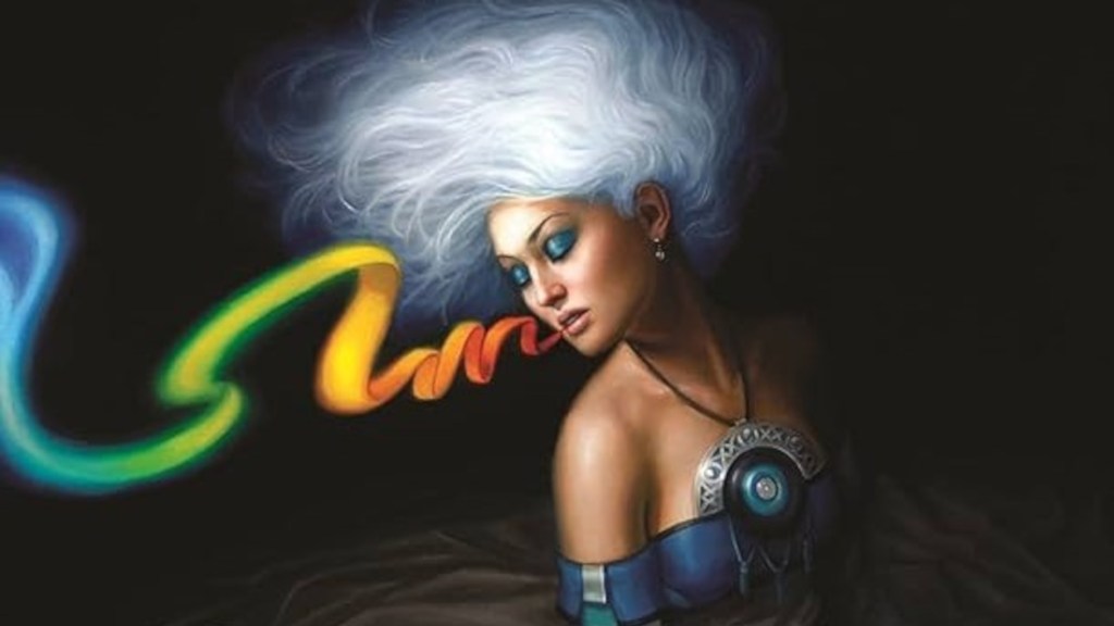 The cropped cover of Warbreaker by Brandon Sanderson