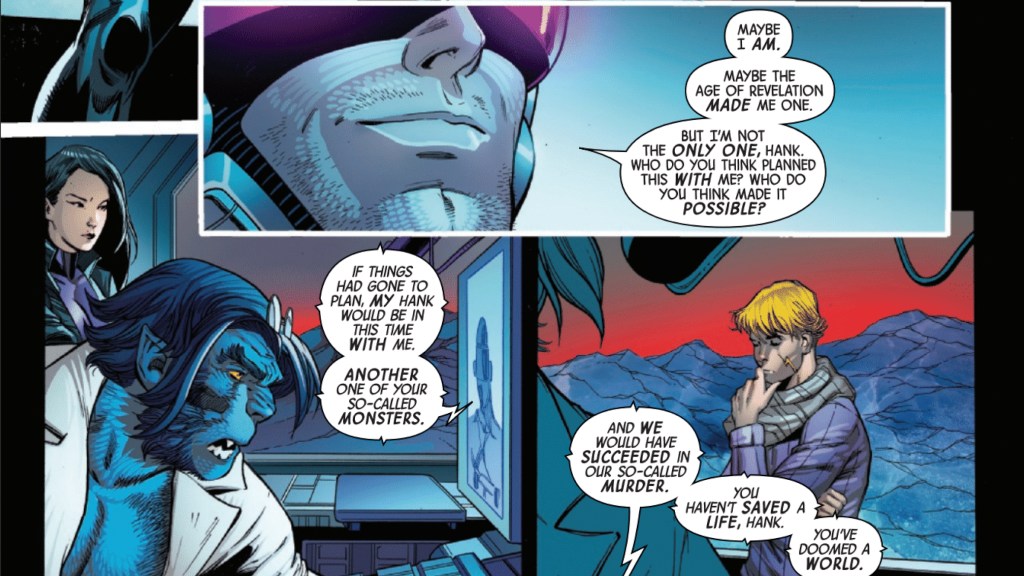 Beast faces a future self