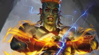 D&D Monk character