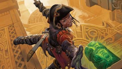 D&D Swashbuckler Rogue character