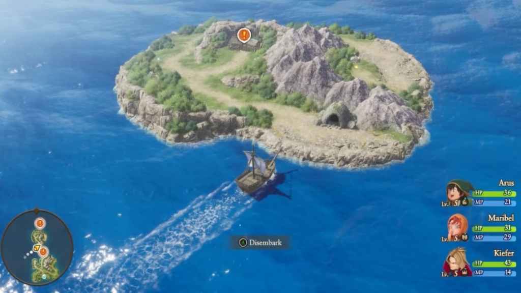 Dragon Quest VII Reimagined Exploration