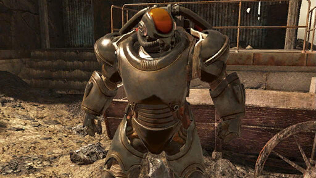 V63 Power Armor in Fallout