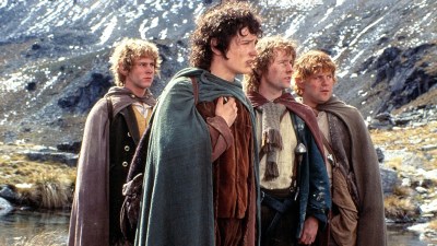 Merry, Frodo, Pippin, and Sam in The Lord of the Rings