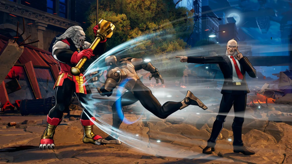 A screenshot from Invincible Vs.