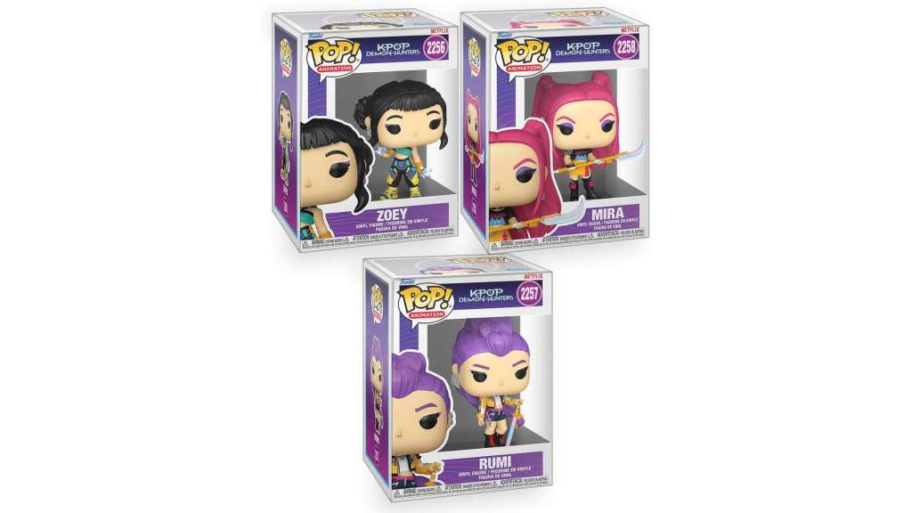 KPop Demon Hunters set of three