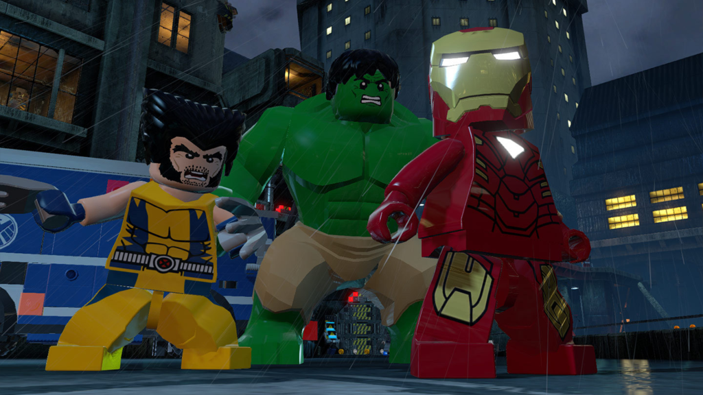 A screenshot from LEGO Marvel Super Heroes.