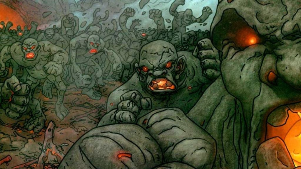 Lava Men in Marvel COmics