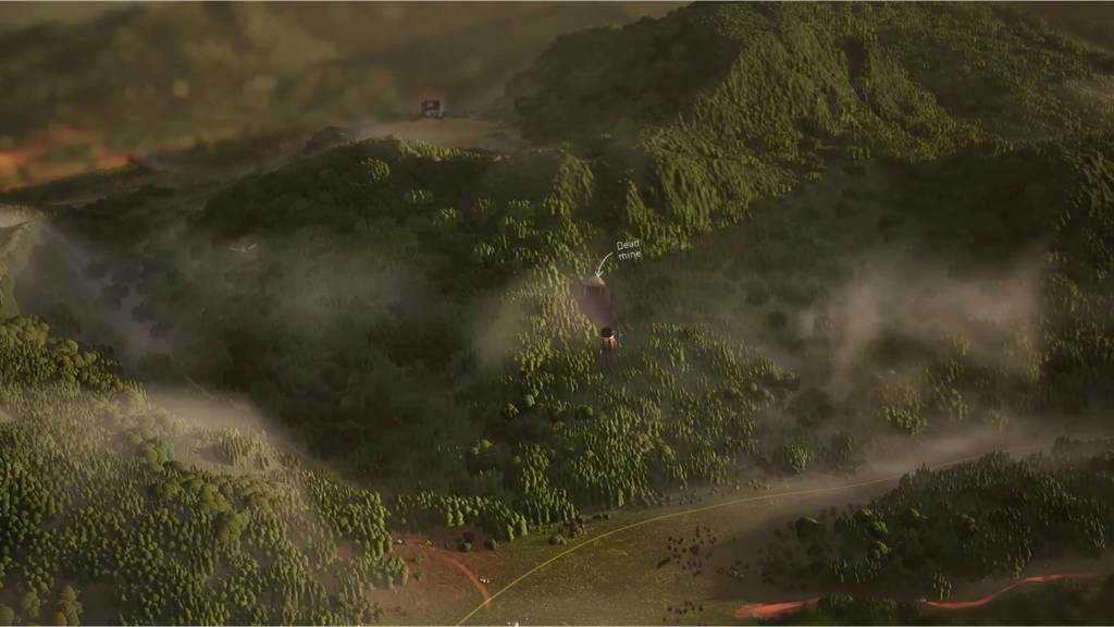 Little Devil Inside world map with Dead Mine location