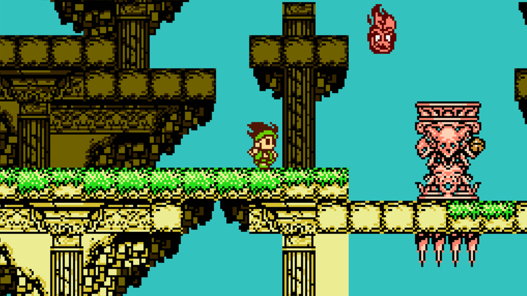 A screenshot from Little Samson on the NES.