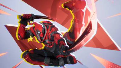 Marvel Rivals Deadpool default skin MVP screen