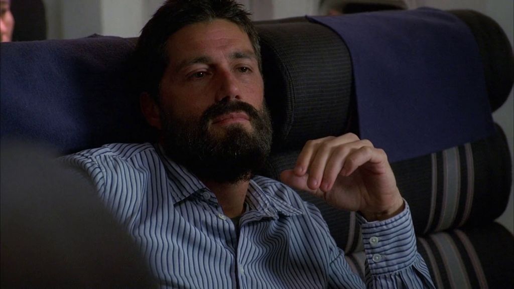 Matthew Fox as bearded Jack in Lost
