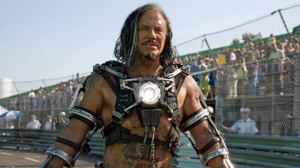Mickey Rourke as Ivan Vanko in Iron Man 2