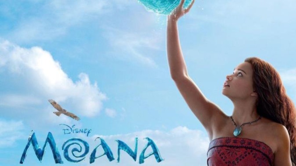 The poster for Disney's live-action Moana