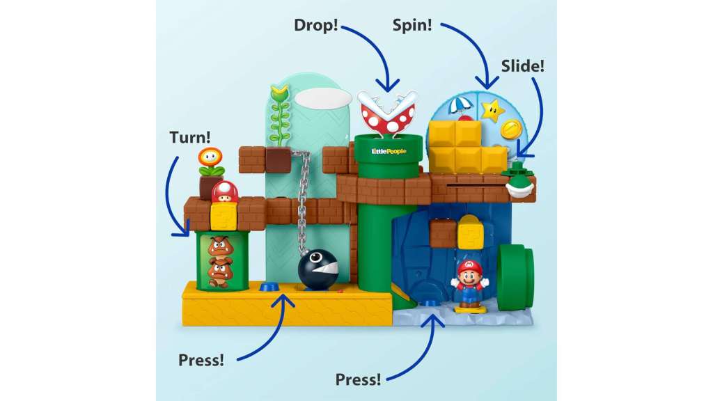 My mario adventure playset