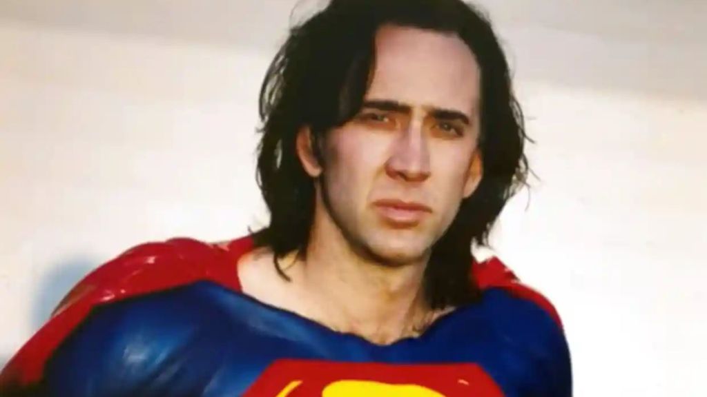 Nic Cage in Superman Lives