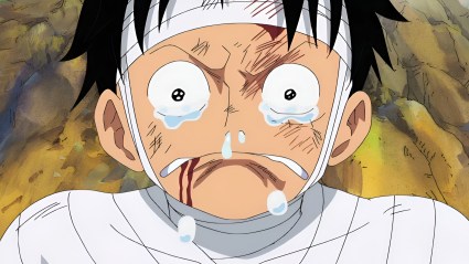 One Piece Luffy Sad