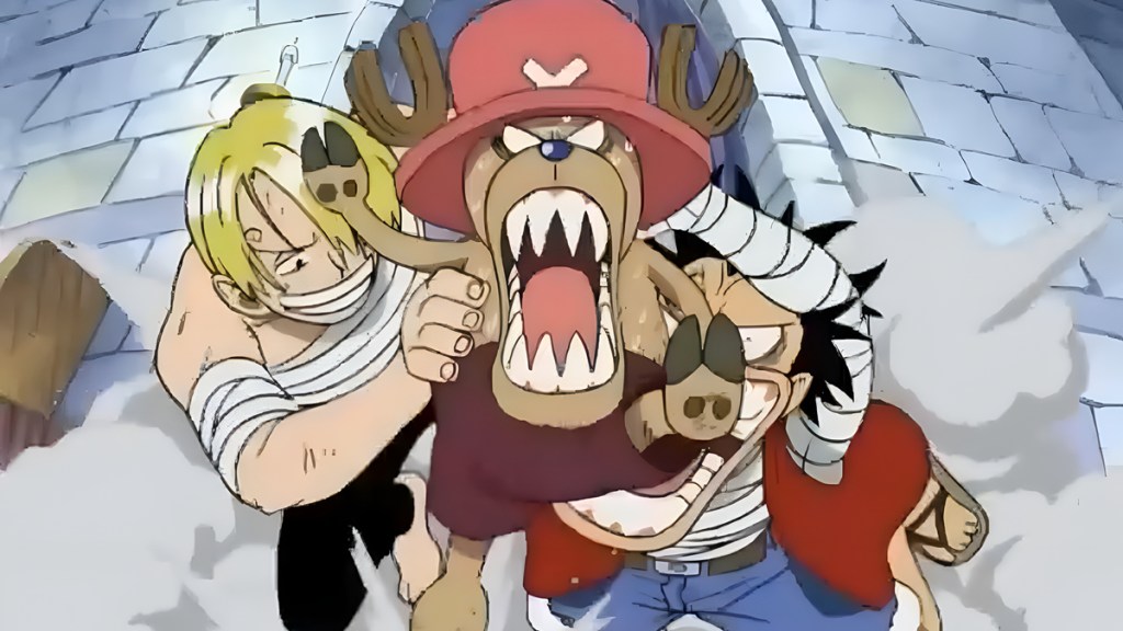 One Piece Luffy Sanji Chopper