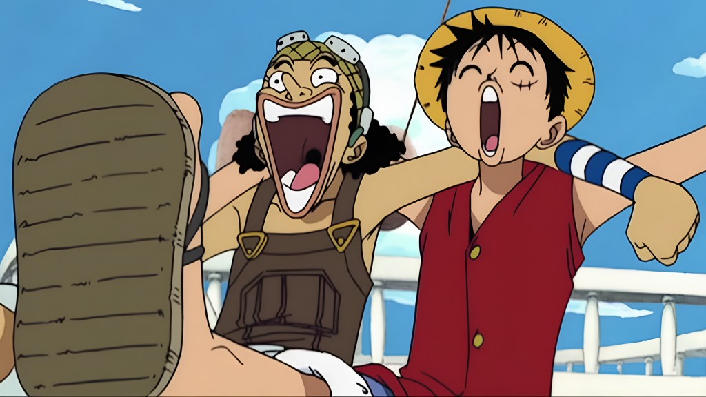 One Piece Luffy Usopp